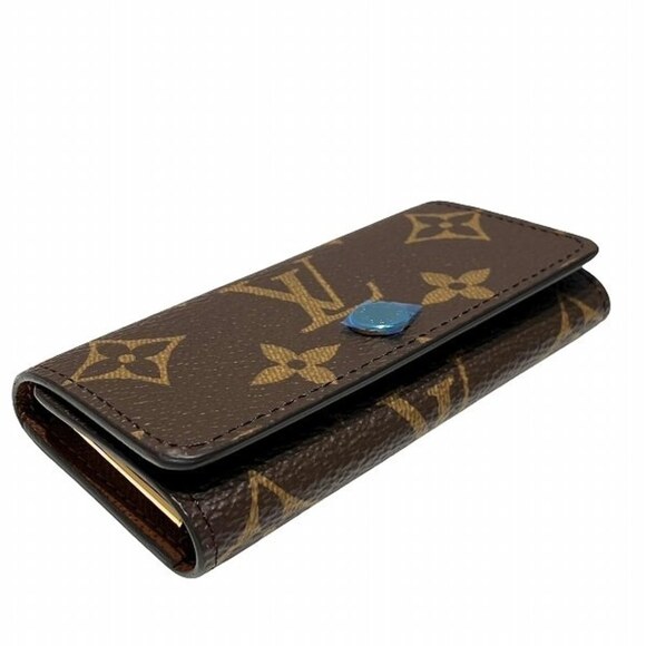 LOUIS VUITTON Brown Monogram Key Case - Picture 8 of 9